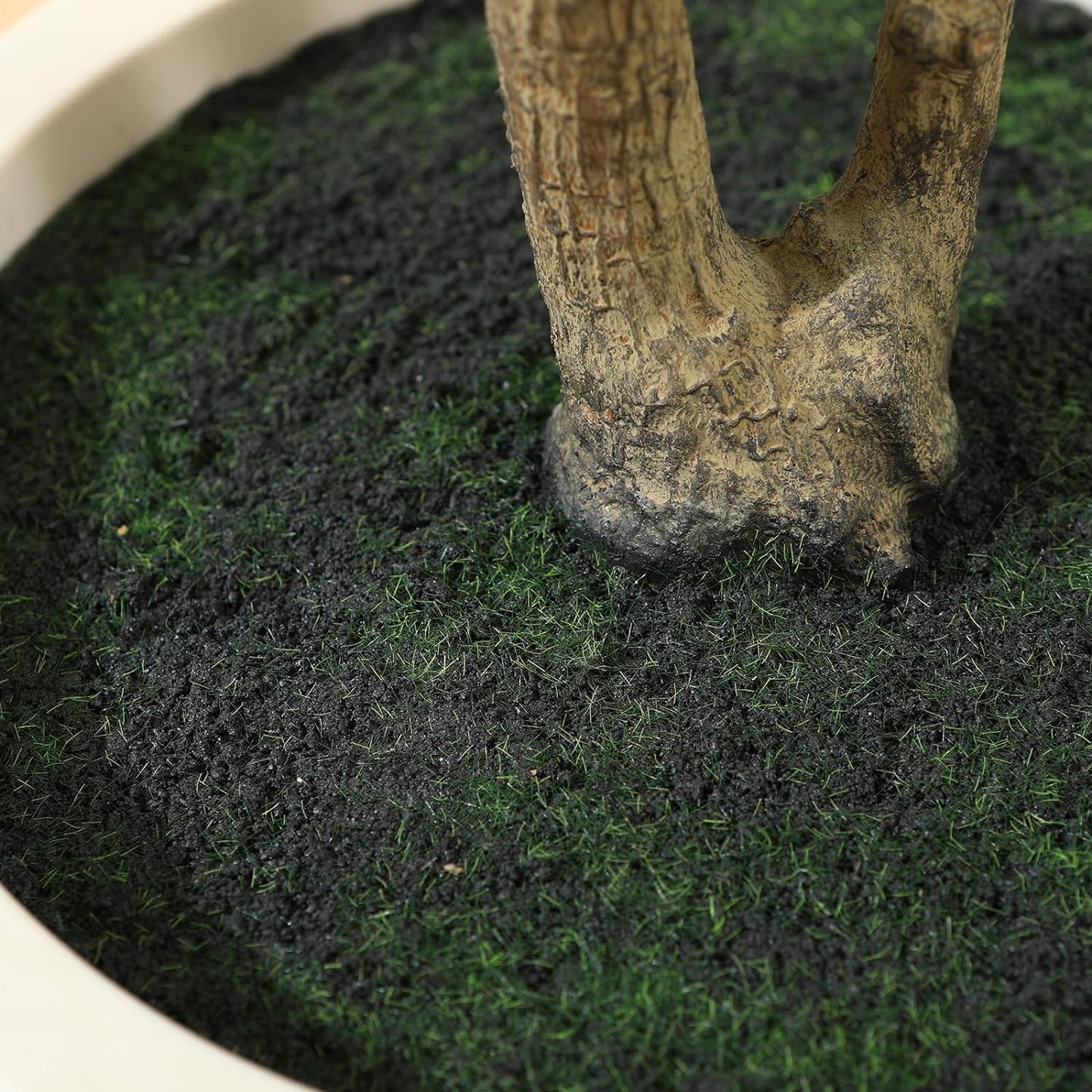 DR.Planzen Artificial Olive Trees, 7 ft Tall Fake Olive Trees for Indoor, Faux Olive Silk Tree, Large Olive Plants with White Planter for Home Decor and Housewarming Gift, 1 Pack