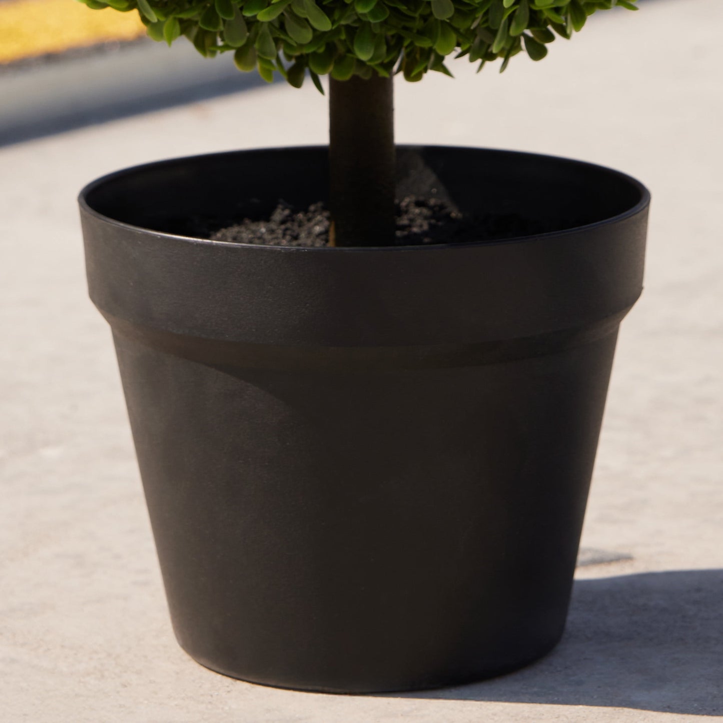 DR.Planzen 3ft Easter Rabbit Shaped Topiary Trees, High Artificial Boxwood with Swaying Ears & Brown Bow Tie, UV-Resistant for Indoor & Outdoor Decor, Set of 2