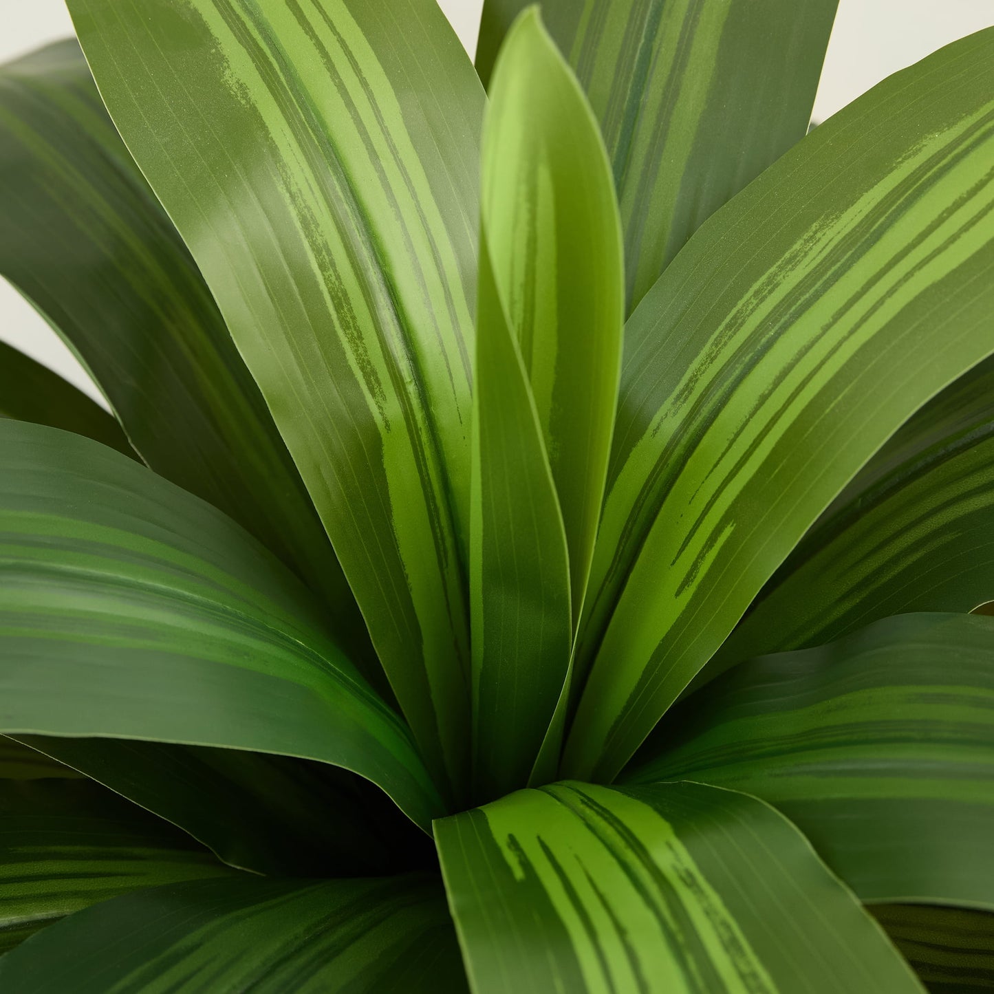 DR.Planzen Artificial Dracaena Tree 5ft - UV Protected Faux Dracaena Plant with 57 Green Leaves, Fake Tree for Indoor & Outdoor Use, Sturdy Tall Brown Planter with River Stones