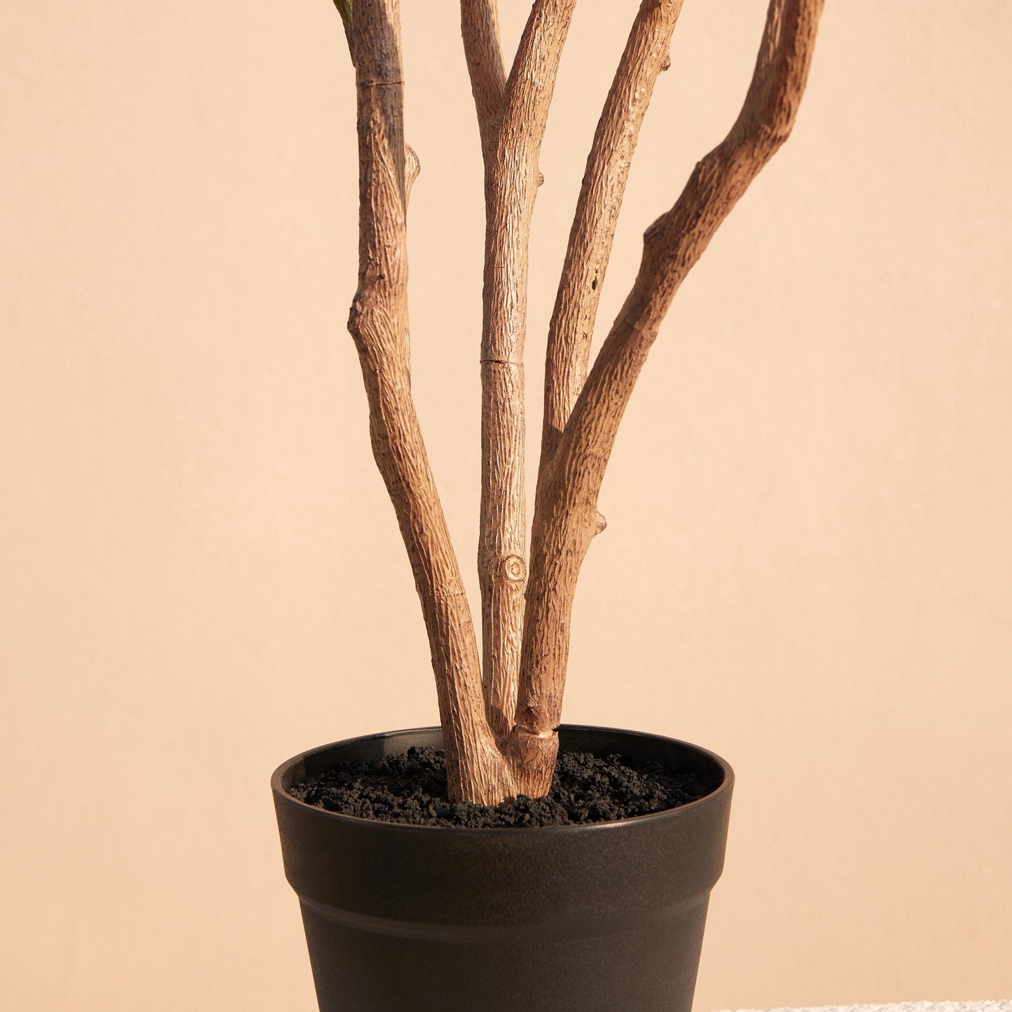 DR.Planzen 3ft Artificial Yellow Dogwood Tree, Lifelike Faux Dogwood Flower Tree with Green Leaves for Home Decor Indoor Outdoor, Spring Decoration for Living Room Office
