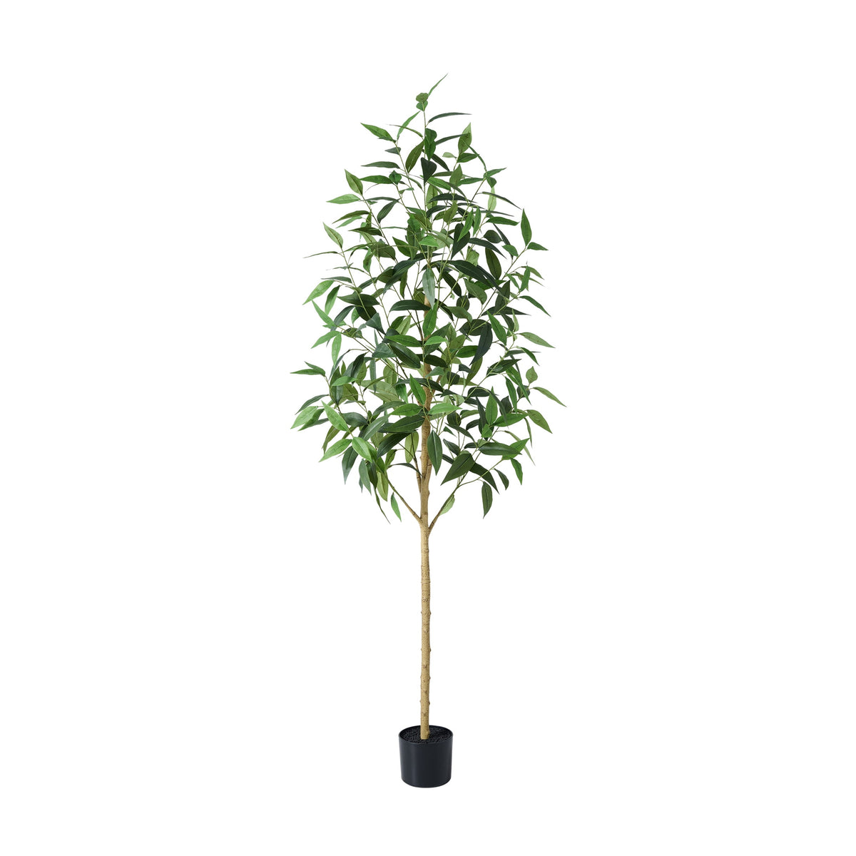 DR.Planzen 6ft Artificial Eucalyptus Tree,Tall Faux Eucalyptus, Large Floor Plant for Home, Office, and Commercial Decor