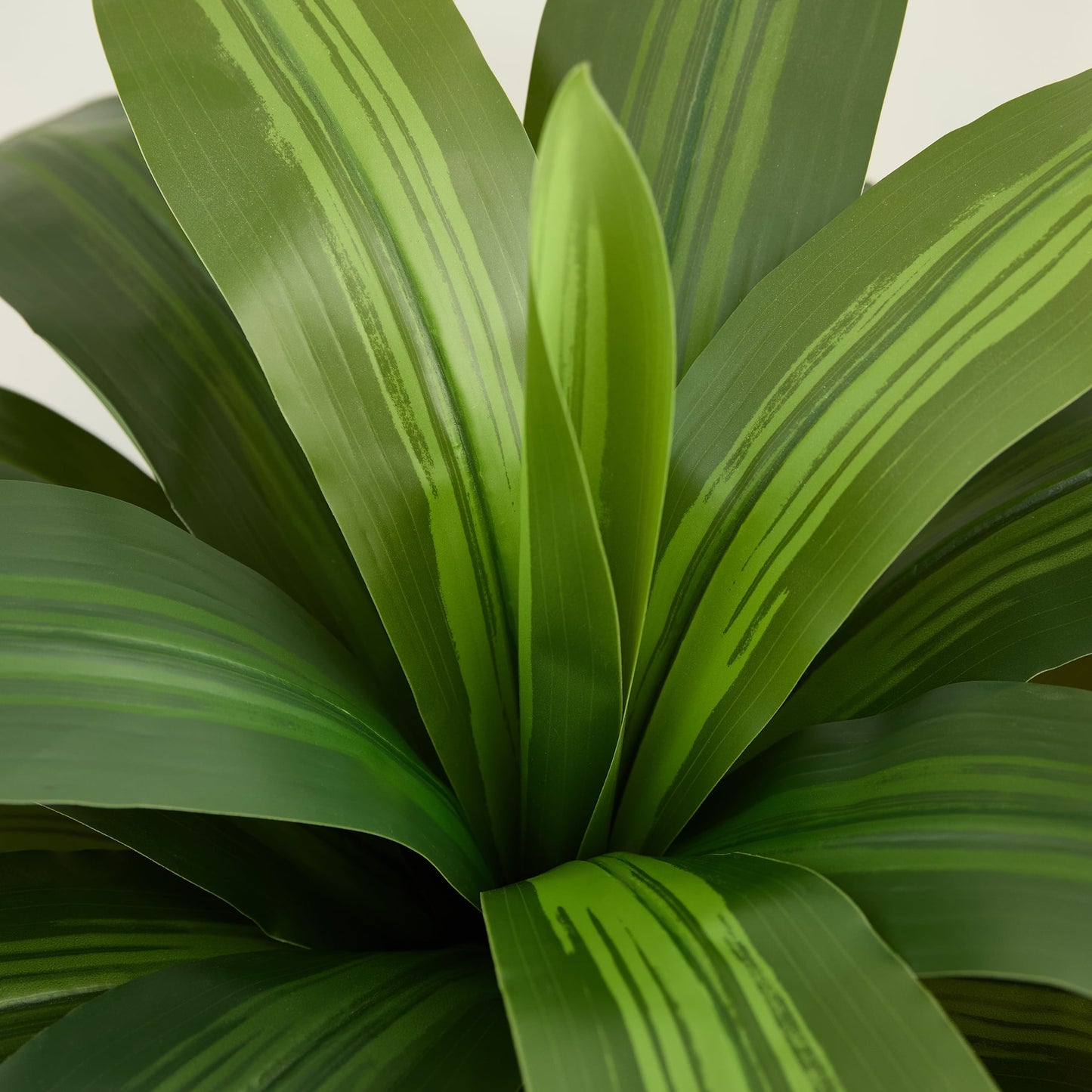 DR.Planzen Artificial Dracaena Tree 5ft - UV Protected Faux Dracaena Plant with 57 Green Leaves, Fake Tree for Indoor & Outdoor Use, Sturdy Tall Black Planter with River Stones