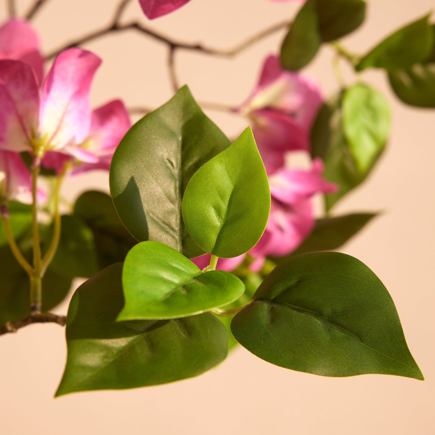 Artificial Bougainvillea Tree 3FT UV Resistant Faux Bougainvillea Plant Fake Tree Pink Bougainvillea Tree - 270 Leaves 189 Flowers Artificial Plant with Weighted Base, Indoor Outdoor Artificial Tree