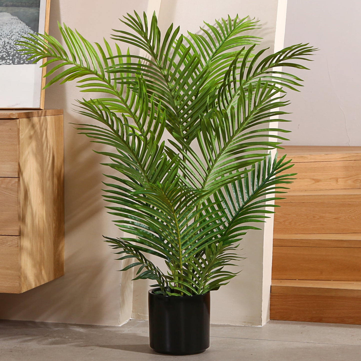 ravenea majesty palm poisonous cats Fake Majesty Palm Plant 4 Feet Artificial Majestic Palm Faux Ravenea R – DR.Planzen